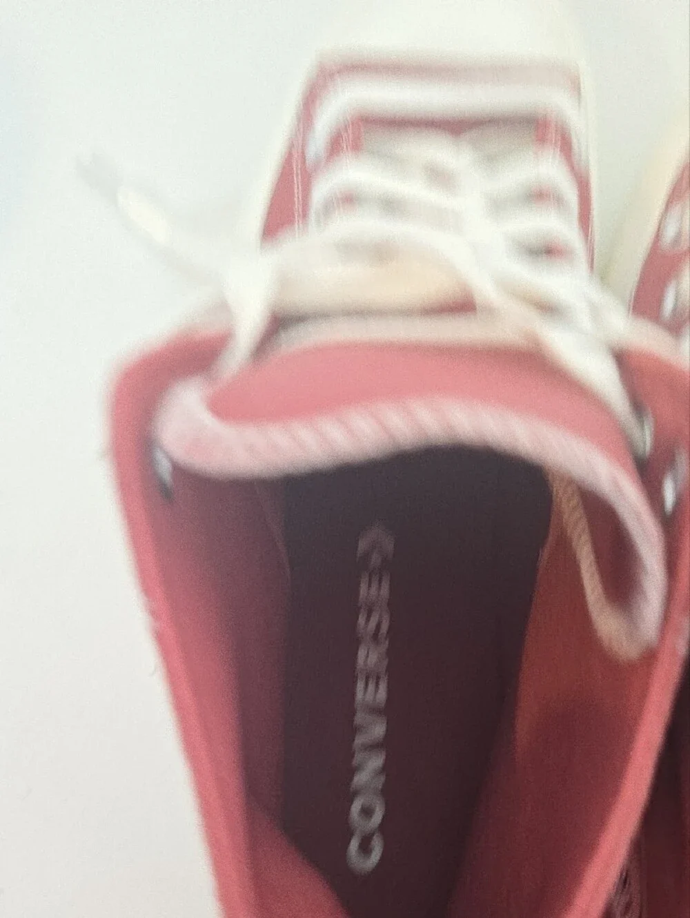CONVERSE CHUCK TAYLOR ALL STAR Maroon Canvas High-Top Sneakers with White Soles